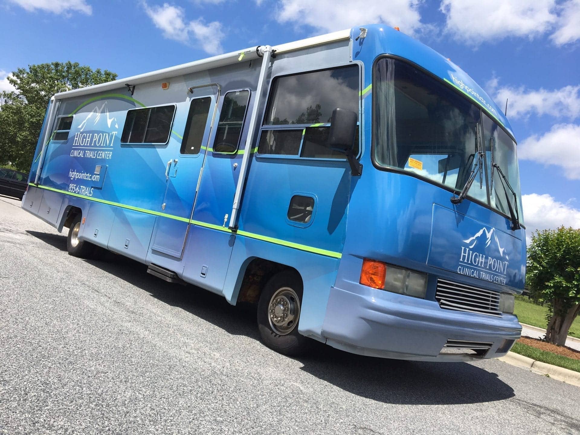 High Point Clinical Trials RV Holt Experiential Branded Interiors