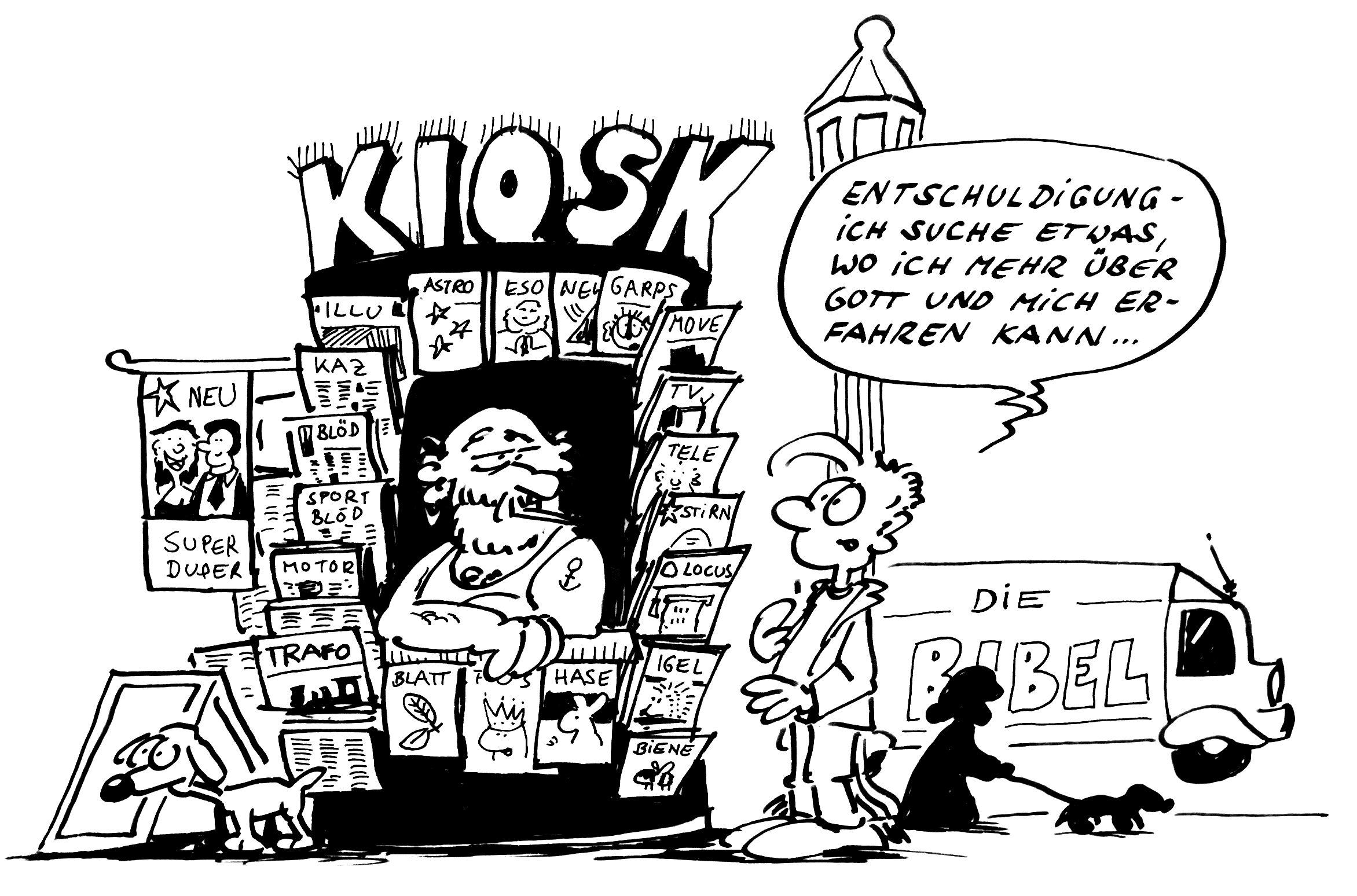 Cartoons Rainer Holweger