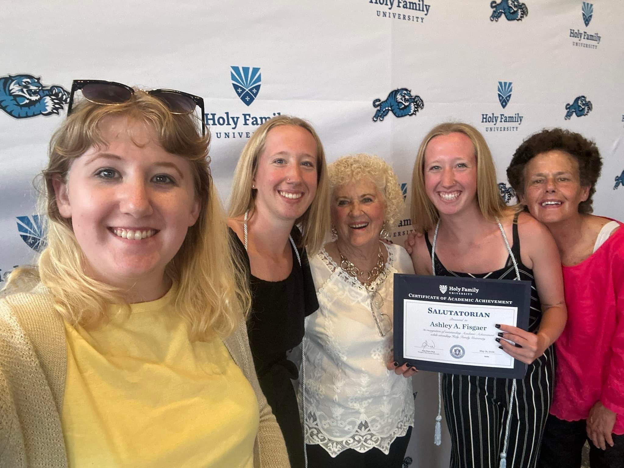 The Power of Two Amber and Ashley Fisgaer to Cross Stage Together Among Top Graduates of the