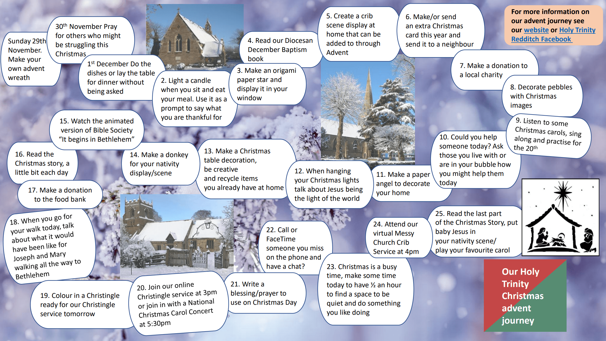 Our advent journey Holy Trinity Redditch