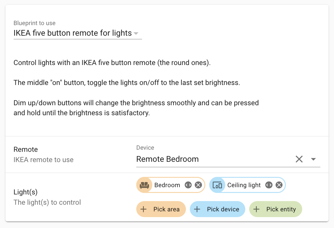 Home Assistant Blueprints