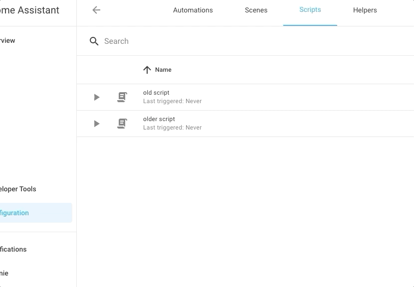Quick Bar Home Assistant
