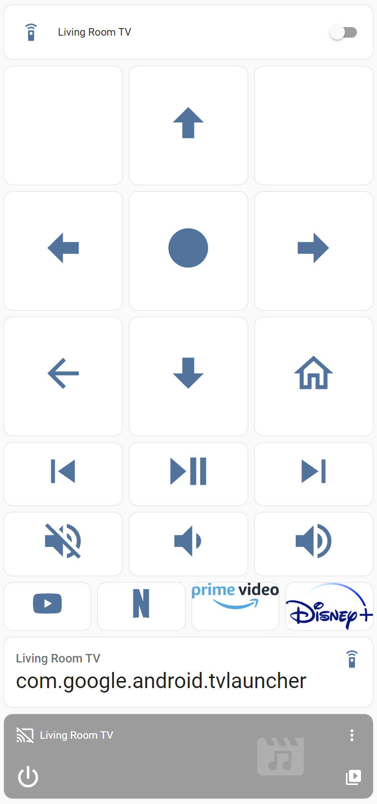 Android TV Remote Home Assistant