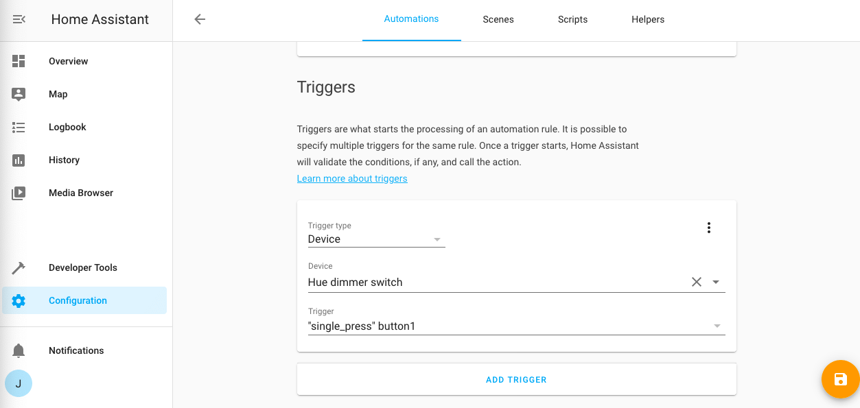 HomeKit Device Home Assistant