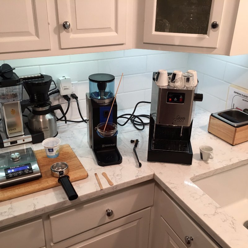 Post a pic of your home espresso setup Page 433