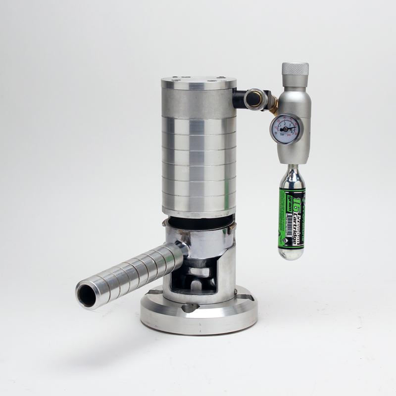 Pneumatic coffee tamper