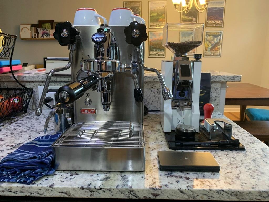 Post a pic of your home espresso setup Page 756