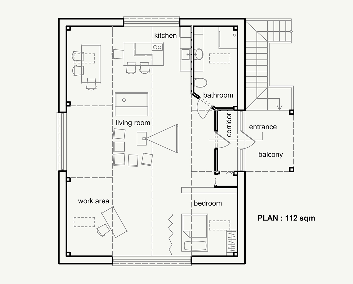 attichomefloorplan Interior Design Ideas