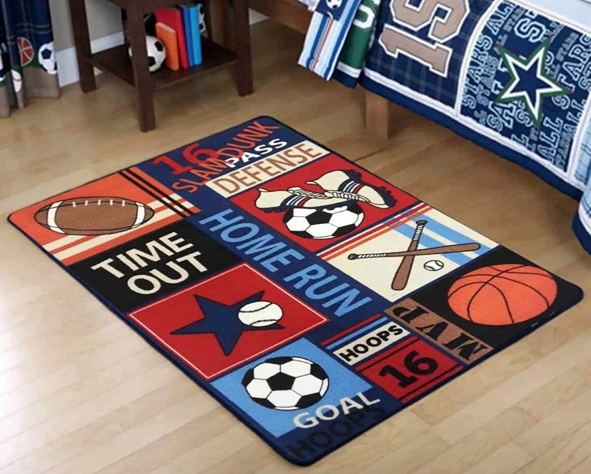 Sports Rug Interior Design Ideas