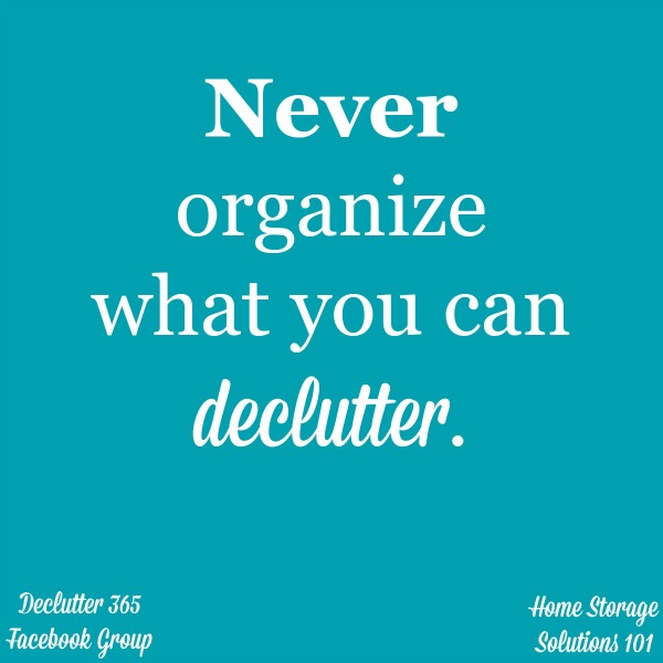 Is Clutter Organization Possible? Is There A Better Way?
