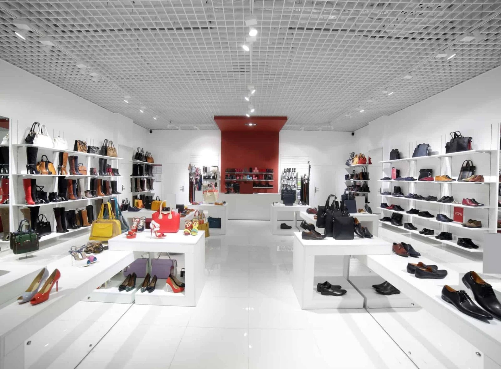 Modern Footwear Shop Design