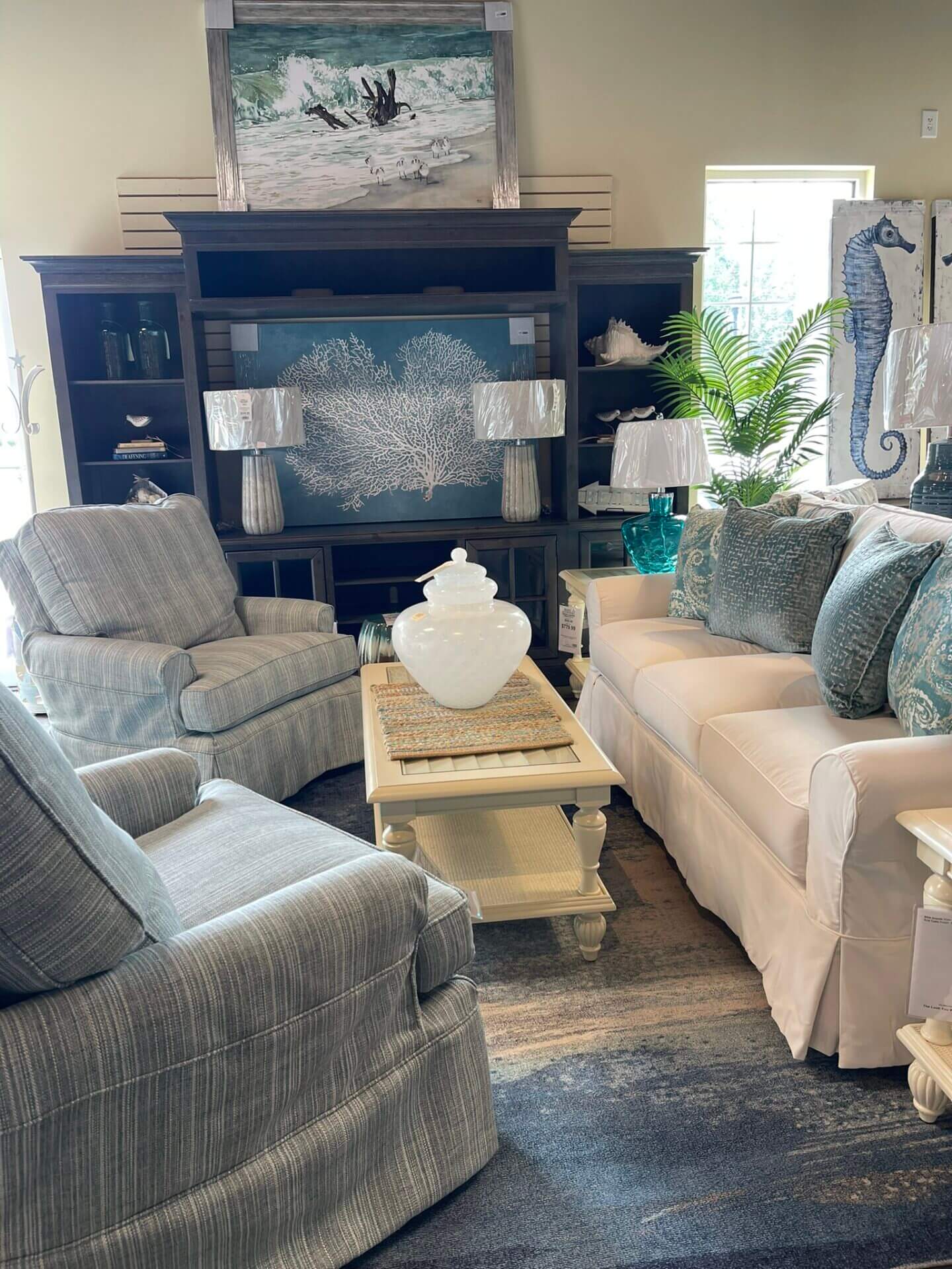 Decorating a Small OpenConcept Living Room Space
