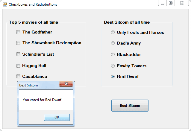 Add Option Buttons to a VB form ExcellentTutor