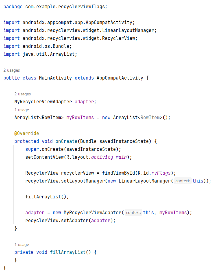 Android Custom Adapter