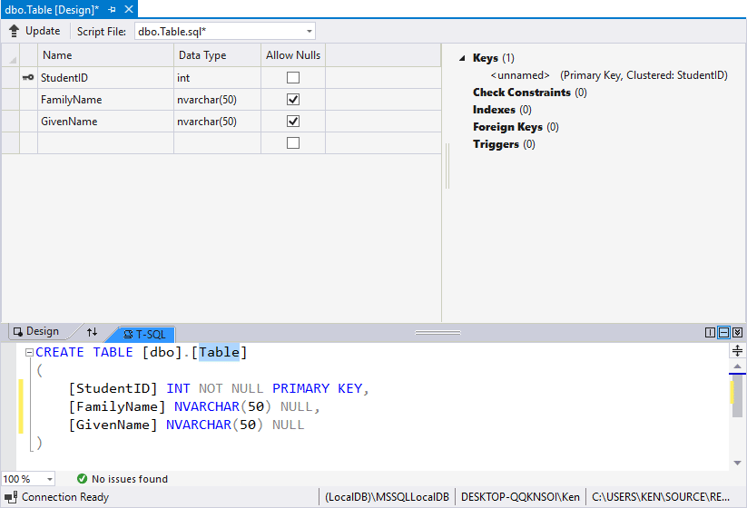 Part3 Sql Server Tables Tutorial How To Create Tables In Sql Server Images