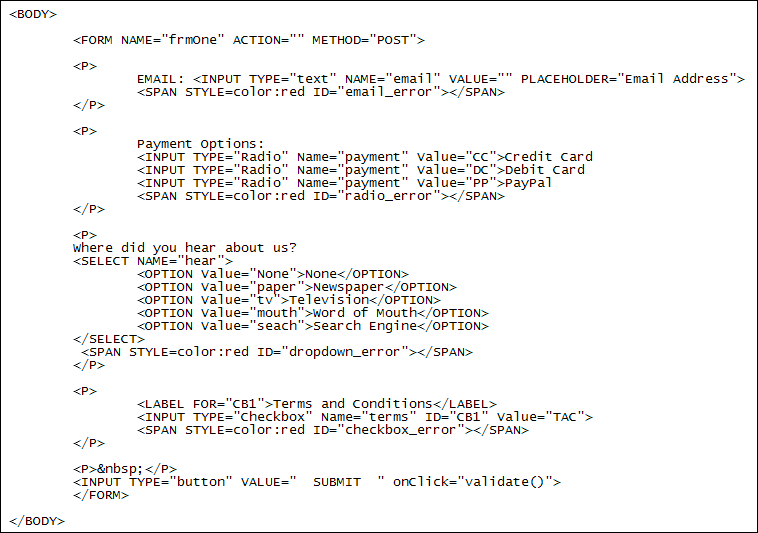 38 Validation In Javascript W3schools Javascript Answer