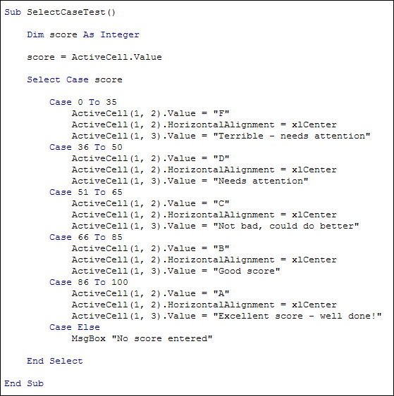 Excel VBA Programming Practice 3