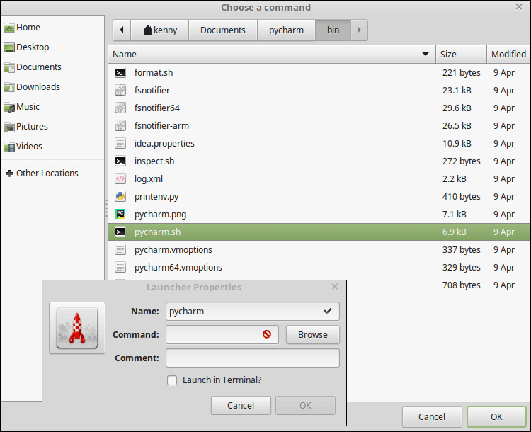 Free Python Course Linux Desktop Launcher
