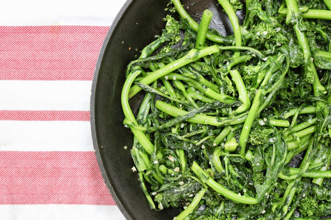Sauteed Broccoli Rabe Home Beccanomics