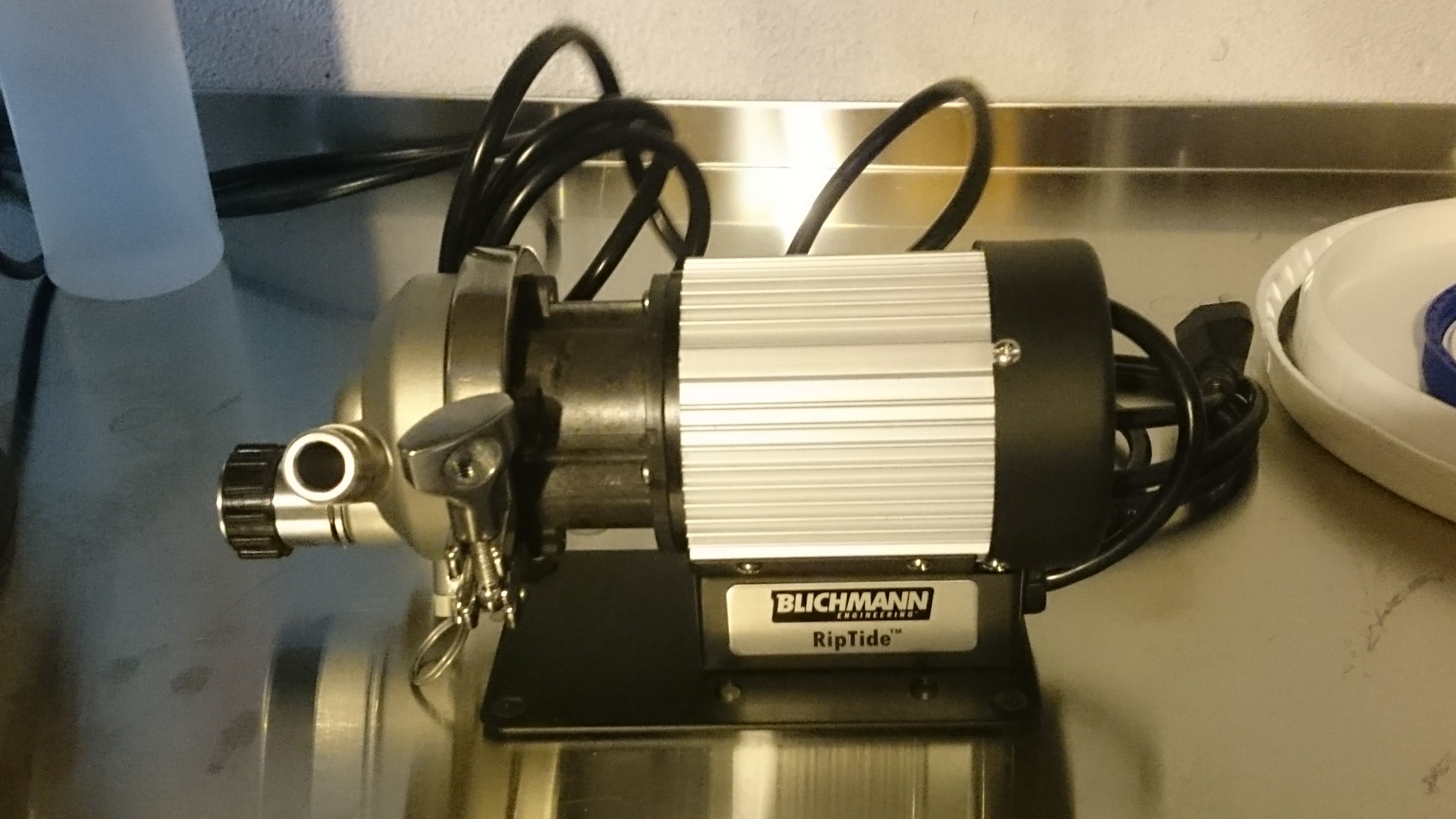 Hands on Review Blichmann Engineering Riptide Homebrew Pump Homebrew