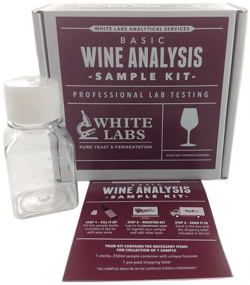 White Labs Professional Wine Analysis Sample Kit 26.93, Save 60