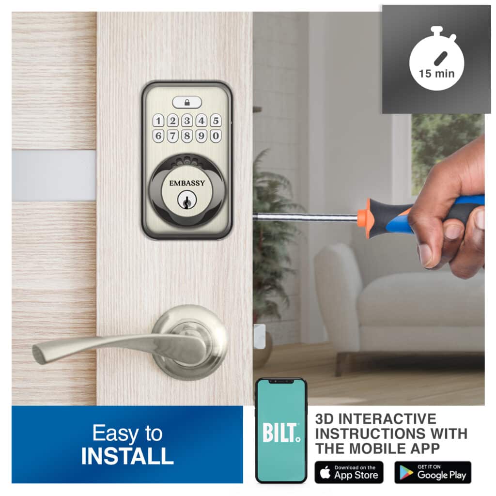 Keyless Entry Electronic Door Lock with Illuminated Keyless Entry Electronic Door Lock with Illuminated