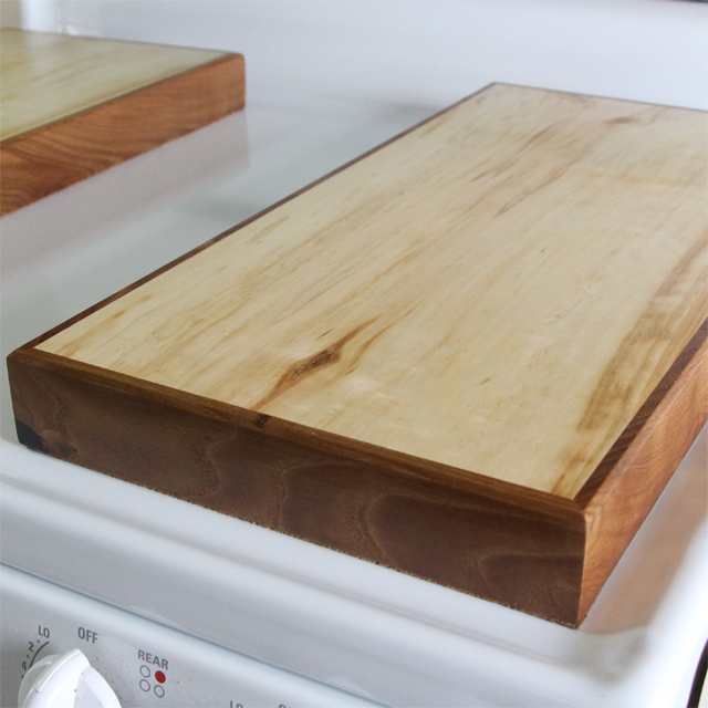 Making Wooden Burner Covers for your Gas Stove Home Built