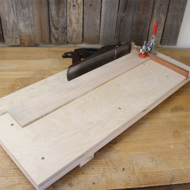 Building a Shooting Board for building an Acoustic Guitar Home Built