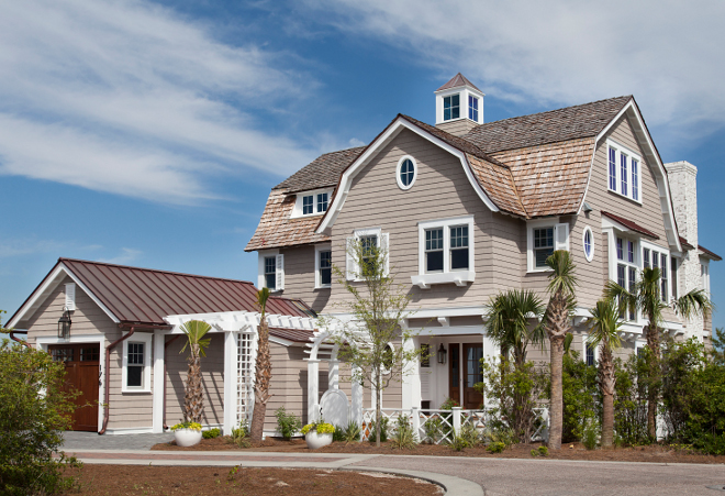 Shingle Style Beach House with Classic Coastal Interiors Home Bunch