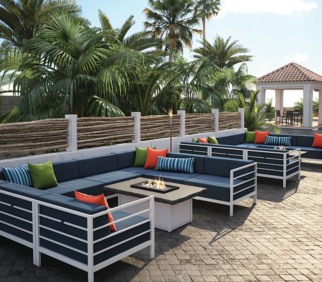 Outdoor Patio Furniture Allure Modular Homecrest Outdoor Living