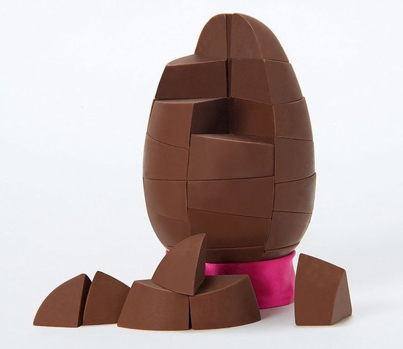 World’s first ever solid chocolate egg has arrived just in time for Easter