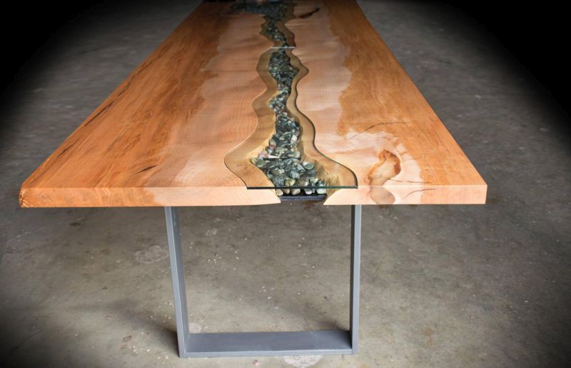 22 Unique River Tables to Beautify Your Living Room