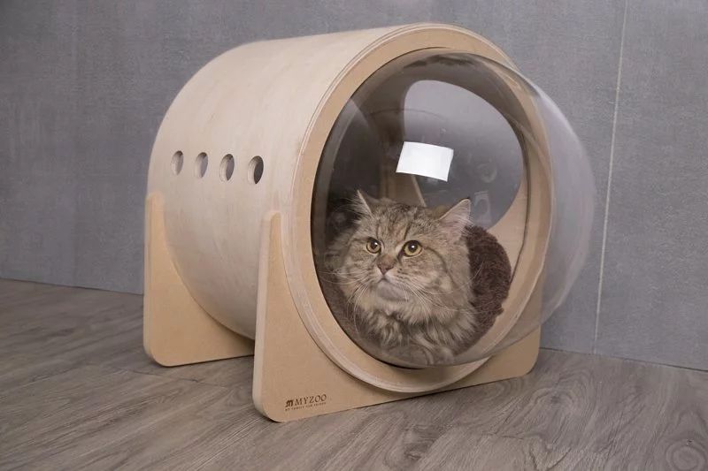 Myzoo Studio’s SpaceshipInspired Cat Beds