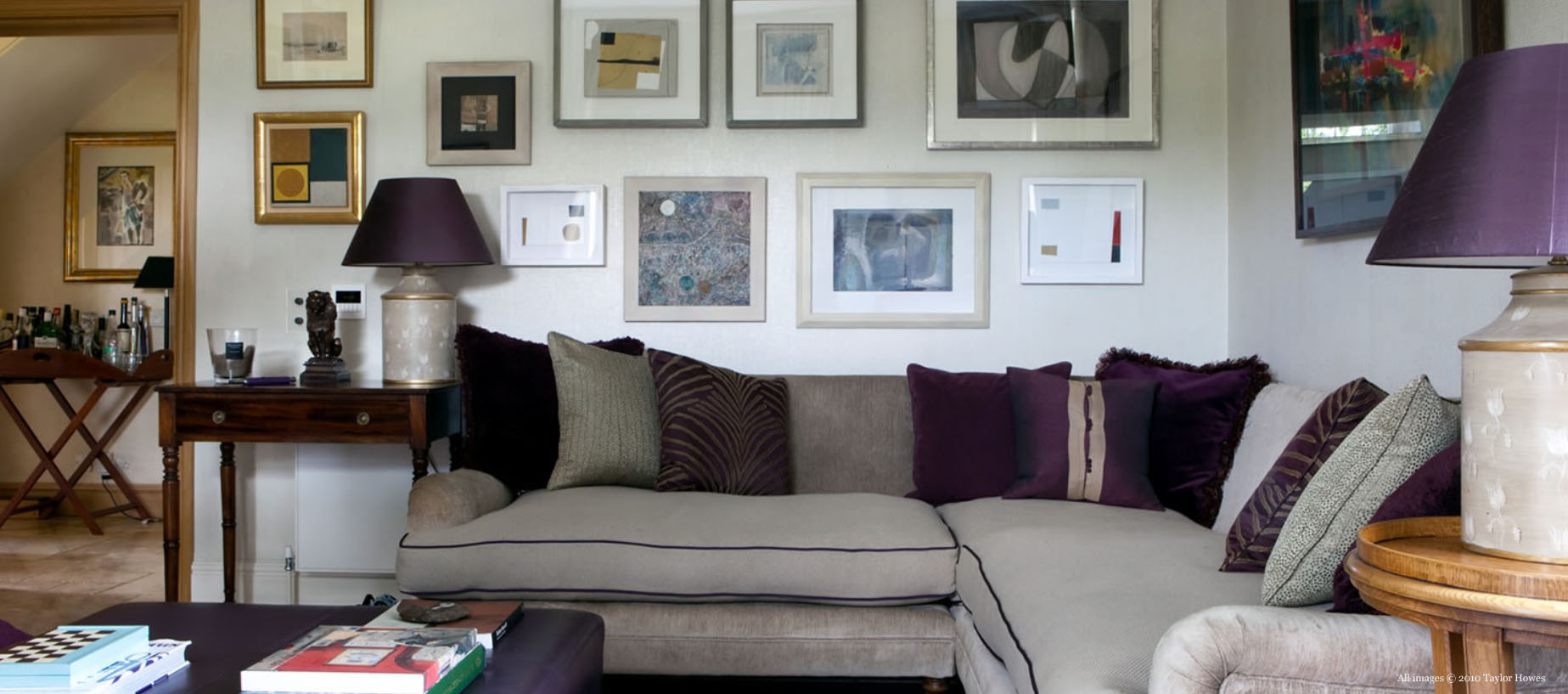 The Casual Elegance Of The Color Purple Home Decorator Shop