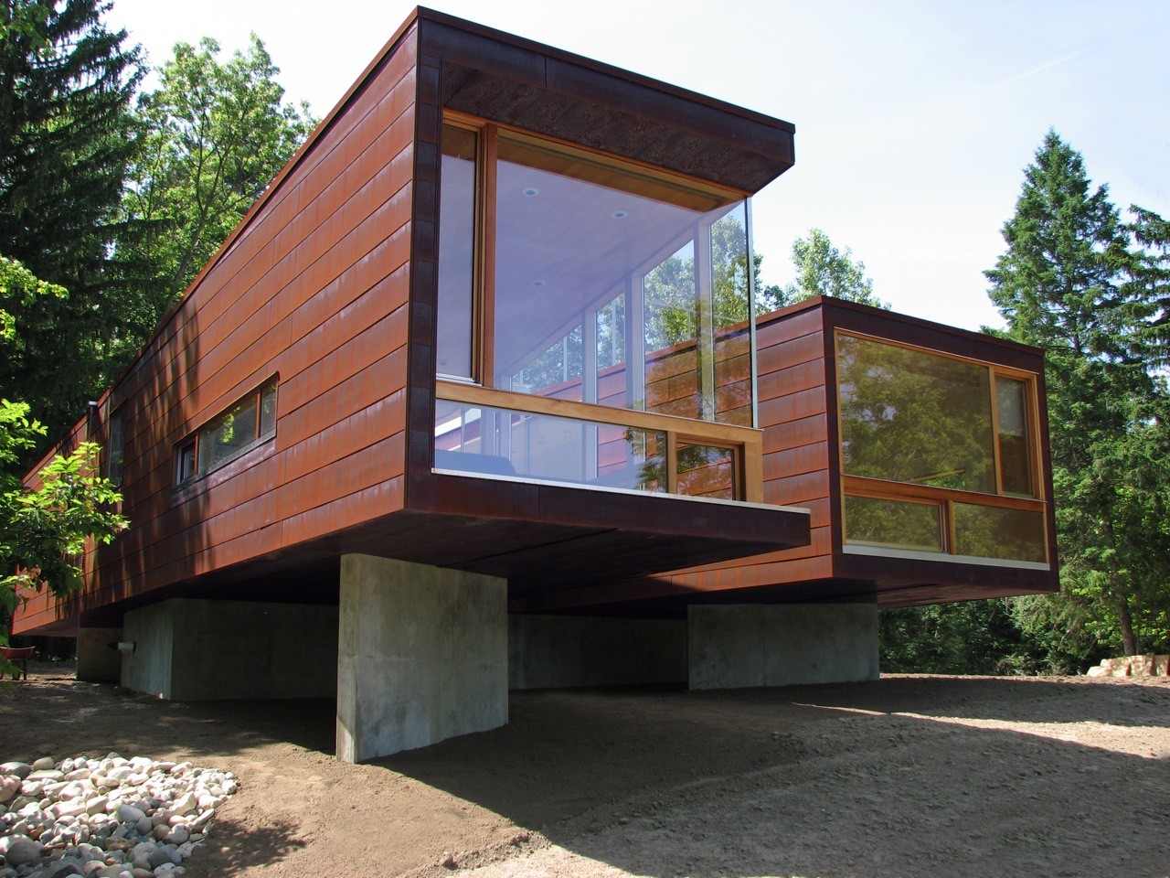 Ecofriendly Home Design Ideas The Koby Cottage in Michigan, US by