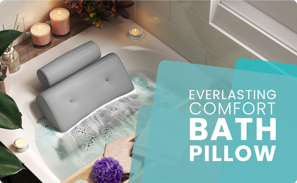 Everlasting Comfort Bathtub Bath Pillow HomeKnows