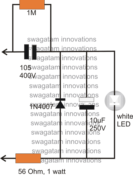 Easy 1 Watt LED Driver Circuit | Homemade Circuit Projects