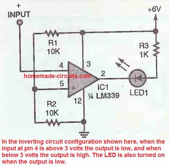 How to Make IC LM339 Circuits Homemade Circuit Projects