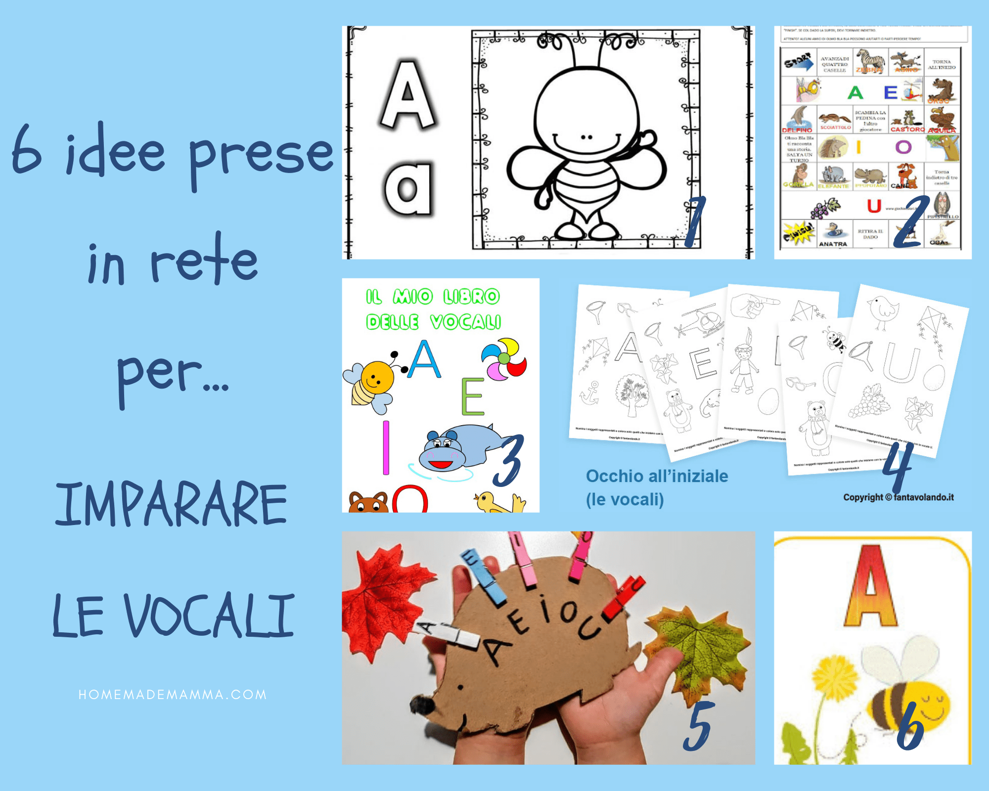 6 Idee Prese In Rete Per… Imparare Le Vocali | 1600_x_2000_png
