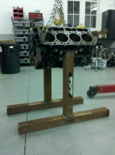Homemade Engine Stand - HomemadeTools.net