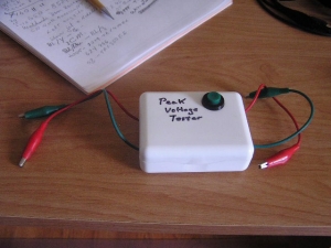 Homemade Peak Voltage Adaptor - HomemadeTools.net