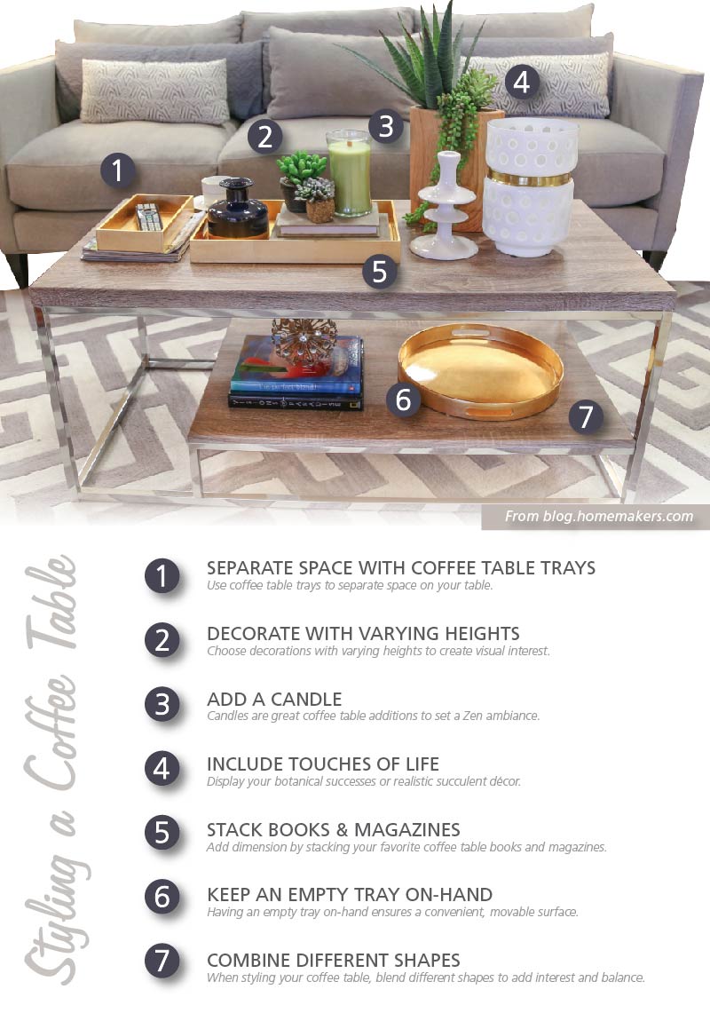 7 Coffee Table Styling Tips for a Chic Tabletop