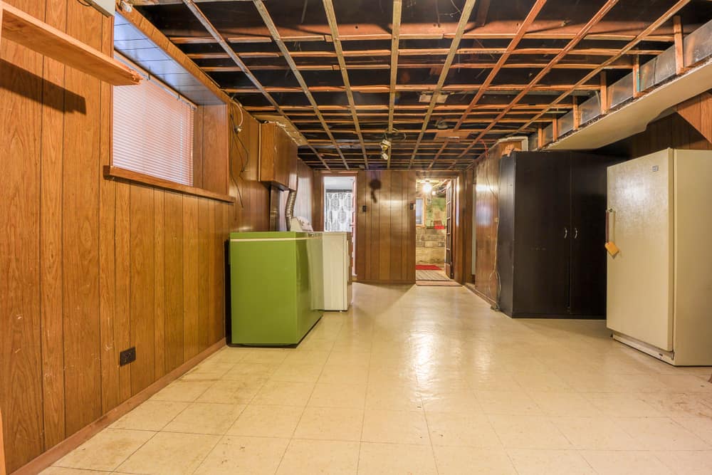 What Does A Partially Finished Basement Look Like Openbasement