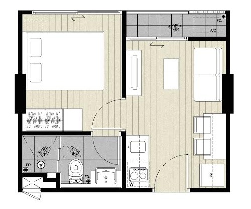 คอนโด Felic ลาดพร้าววังหิน 79 A coliving space ใช้ชีวิตครบทุกองศา