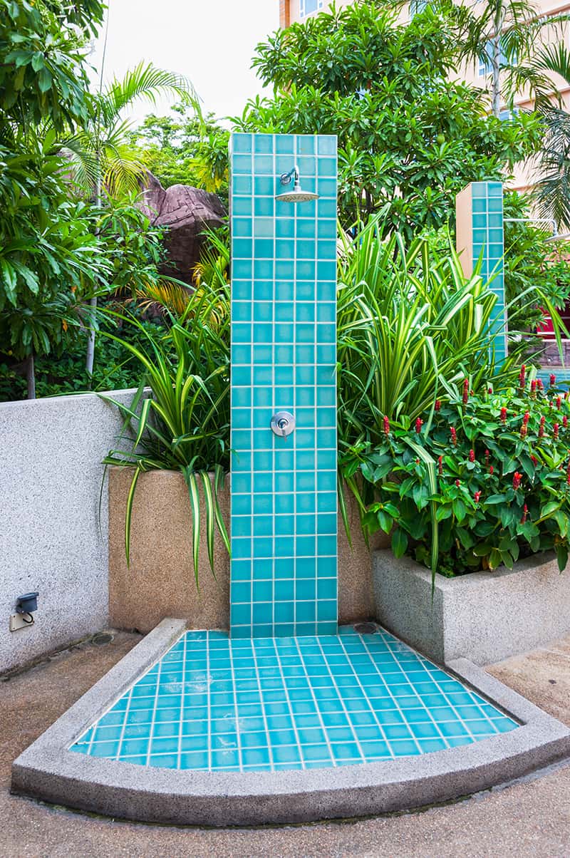 9 Outdoor Shower Floor Ideas For The Perfect Outdoor