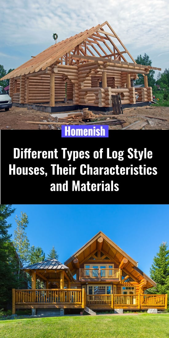 Different Types of Log Style Houses, Their Characteristics and