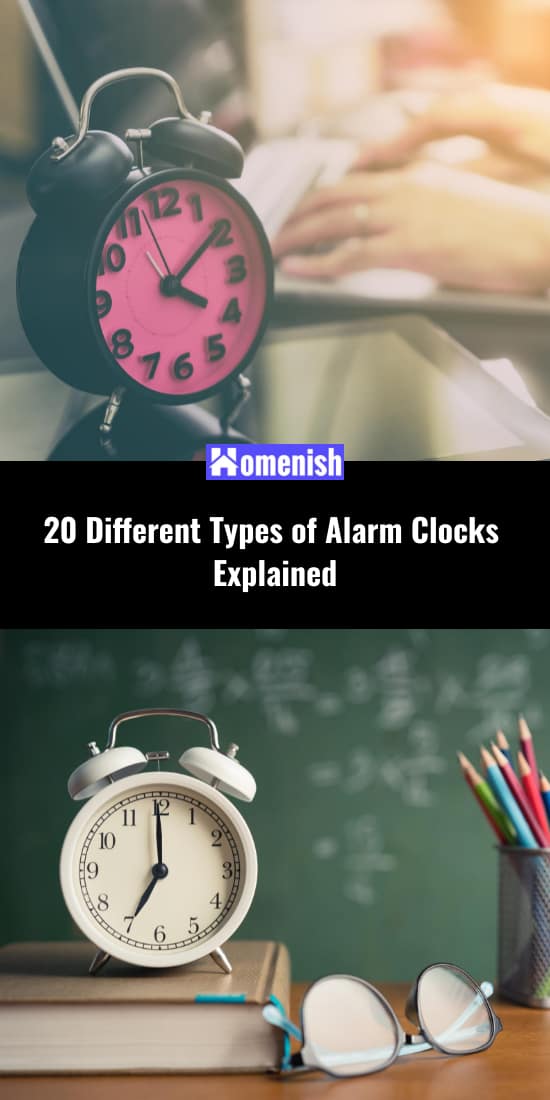 20 Different Types of Alarm Clocks Explained Homenish