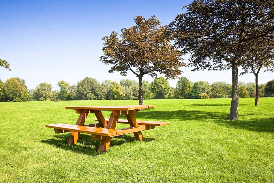 What Are the Picnic Table Dimensions? (with 2 Drawings) Homenish