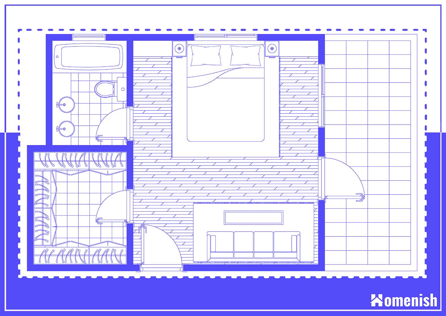 15 Master Bedroom Floor Plans, Styles and Layouts Homenish