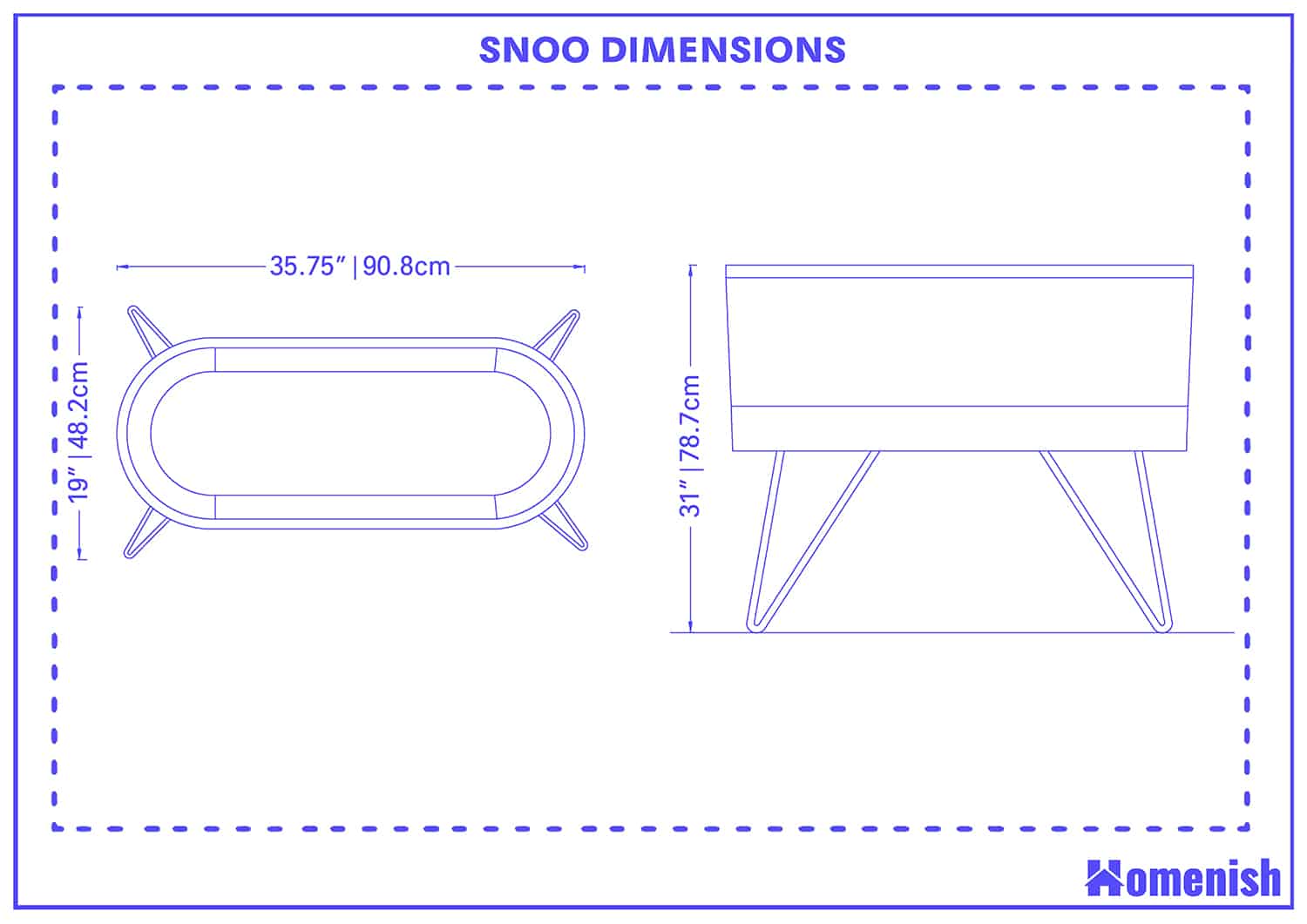 SNOO Dimensions and Guidelines (with Drawings) Homenish